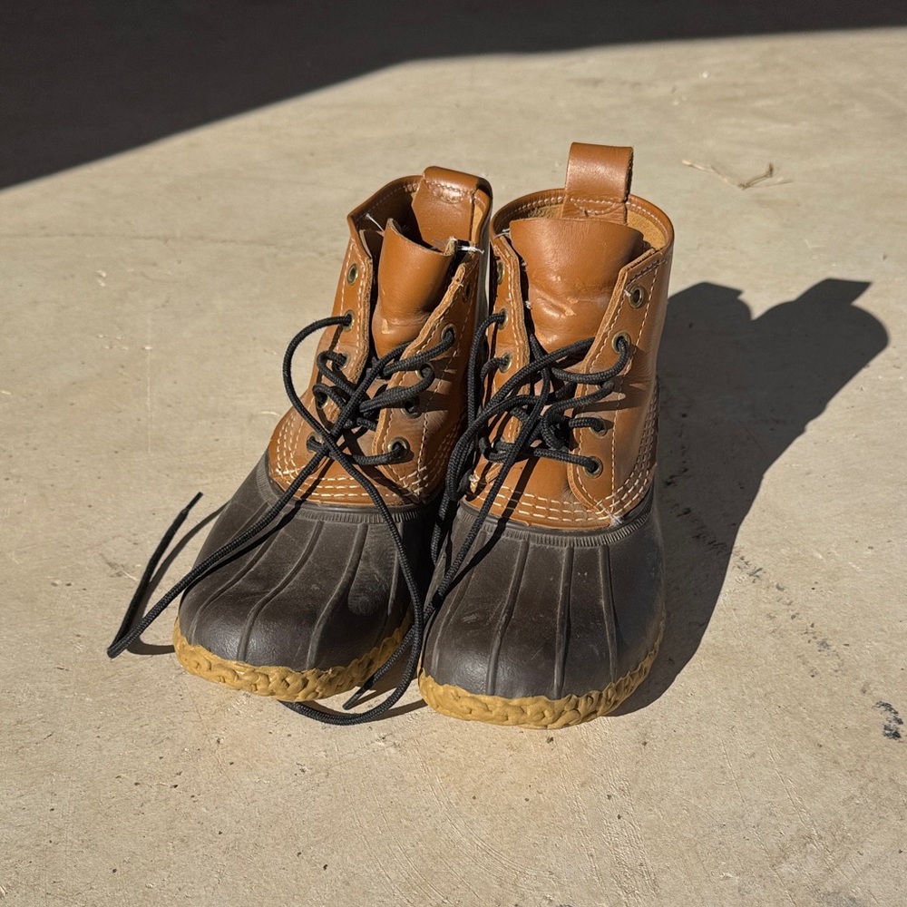 L.L. Bean Brown and Black Winter Boots